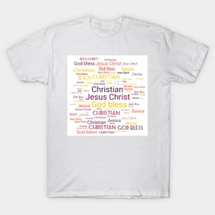 108 holy names of Jesus Christ and blessings T-Shirt